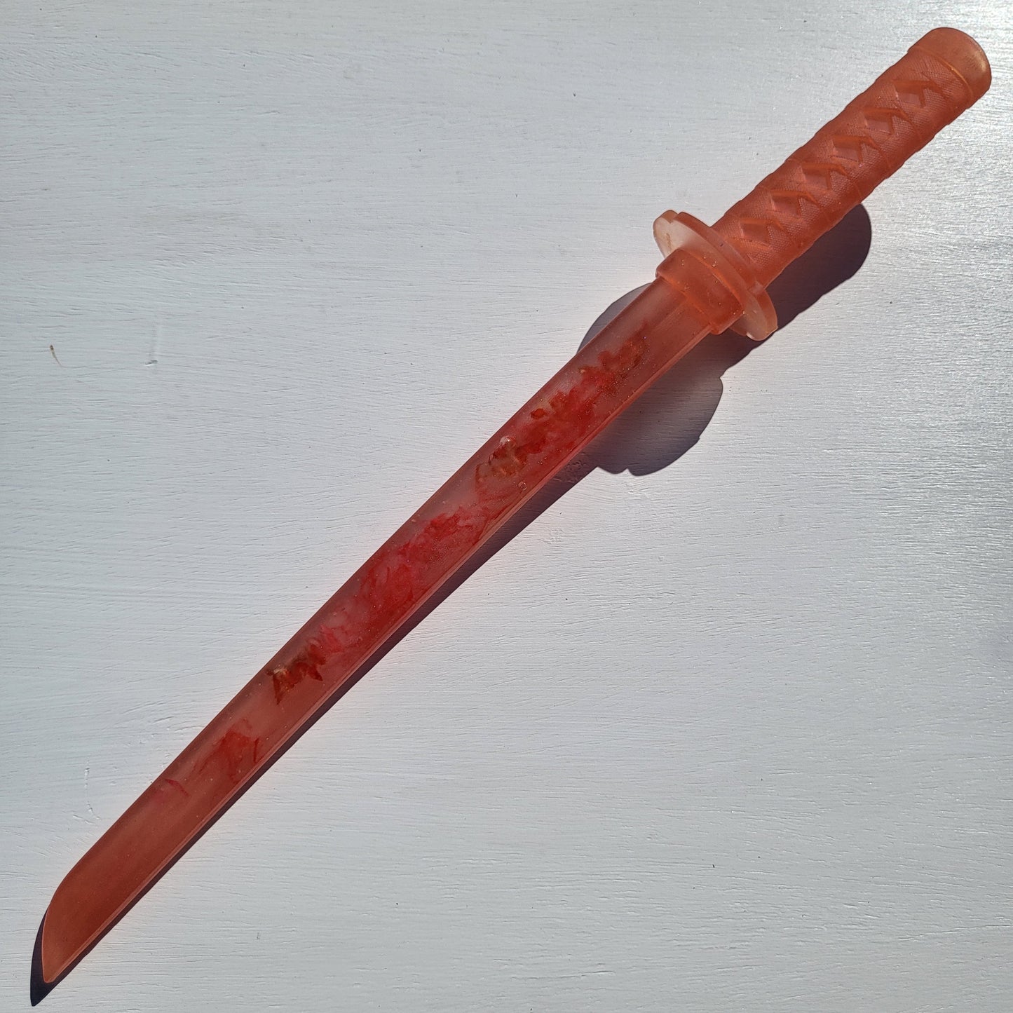 Fire Red Resin Replica Japanese Piece