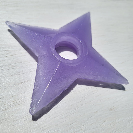 Purple Resin Replica Shuriken