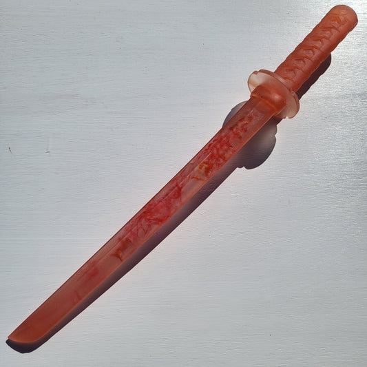 Fire Red Resin Replica Japanese Piece