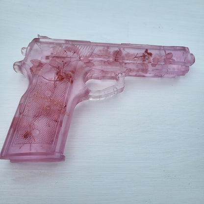 Pink Floral Resin Replica Piece