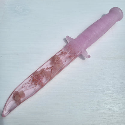 Light Pink Floral Resin Replica Tactical Piece