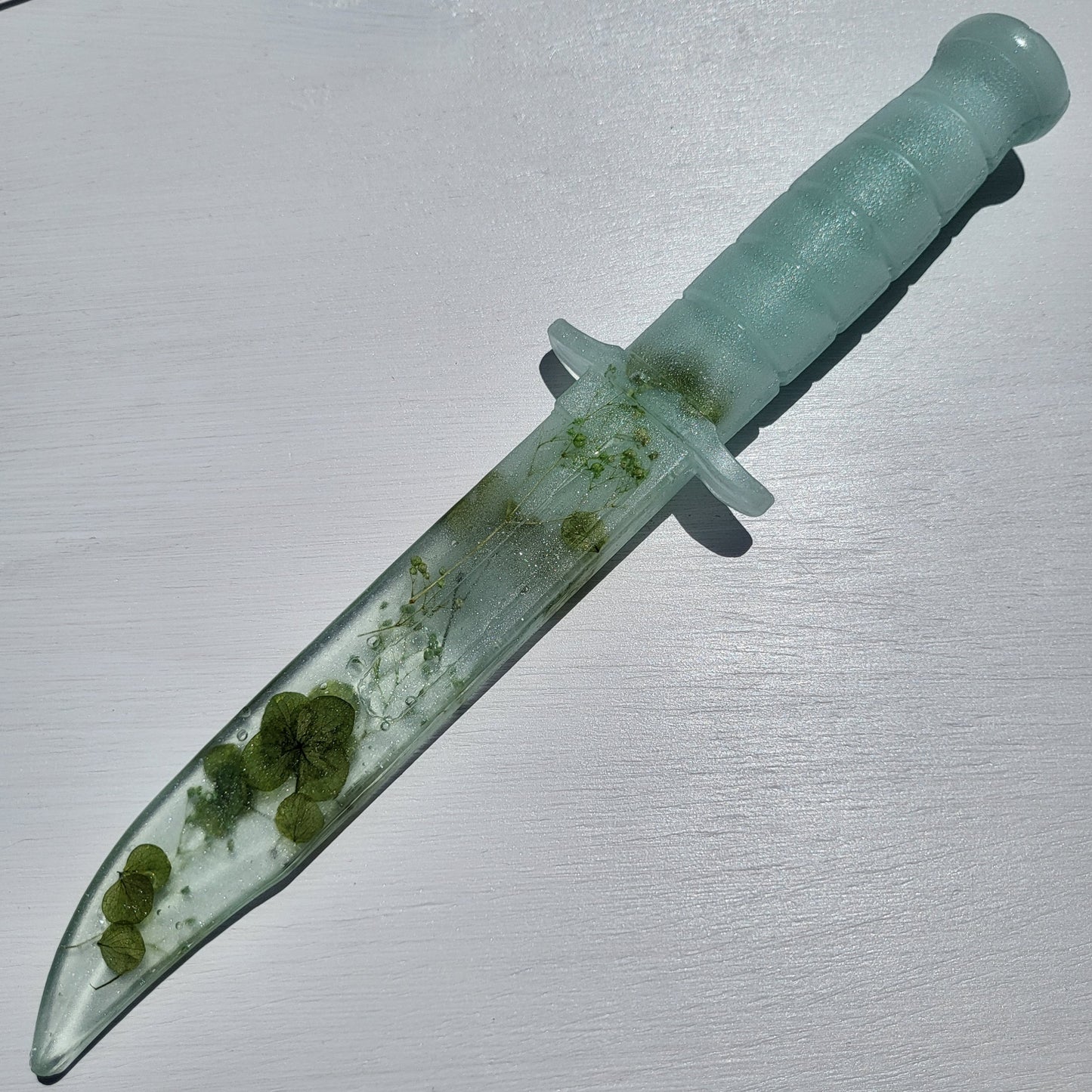 Light Green Floral Resin Replica Tactical Piece