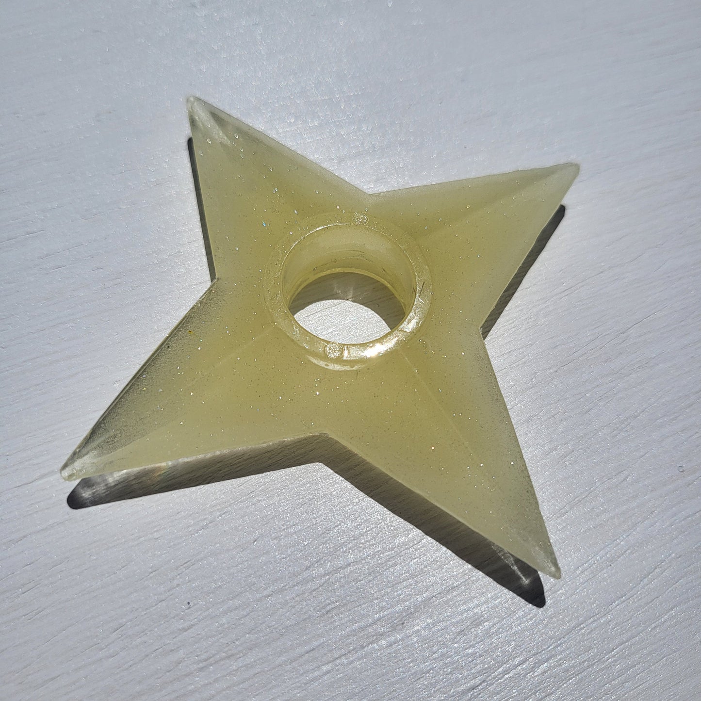 Yellow Resin Replica Shuriken