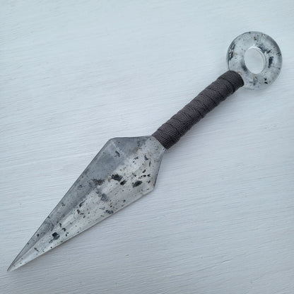 Silver Flake Resin Replica Cosplay Ninja Tool