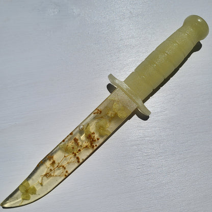 Yellow Floral Resin Replica Tactical Piece